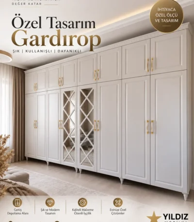 Yıldız Mobilya Gardrop Modeli