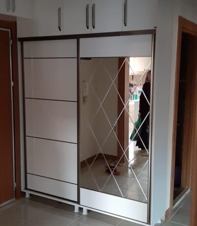 Aynalı Vestiyer Dolabı YM-MD-040