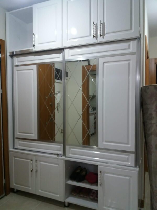 Aynalı Vestiyer Dolabı YM-MD-045