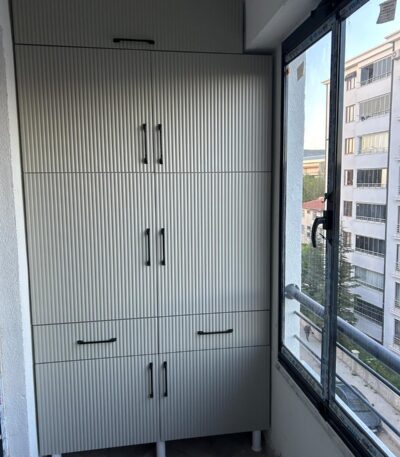Çok Amaçlı Balkon Dolabı YM-MD-148