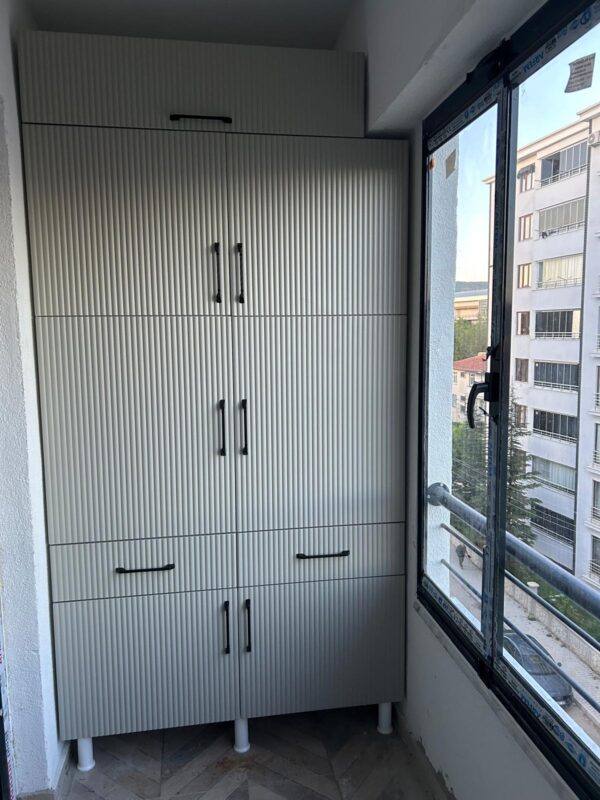 Çok Amaçlı Balkon Dolabı YM-MD-148